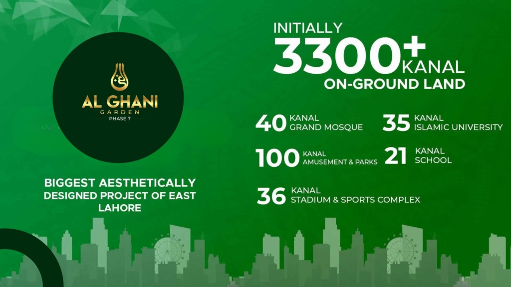 Al Ghani Garden Phase 7 Project Highlights
