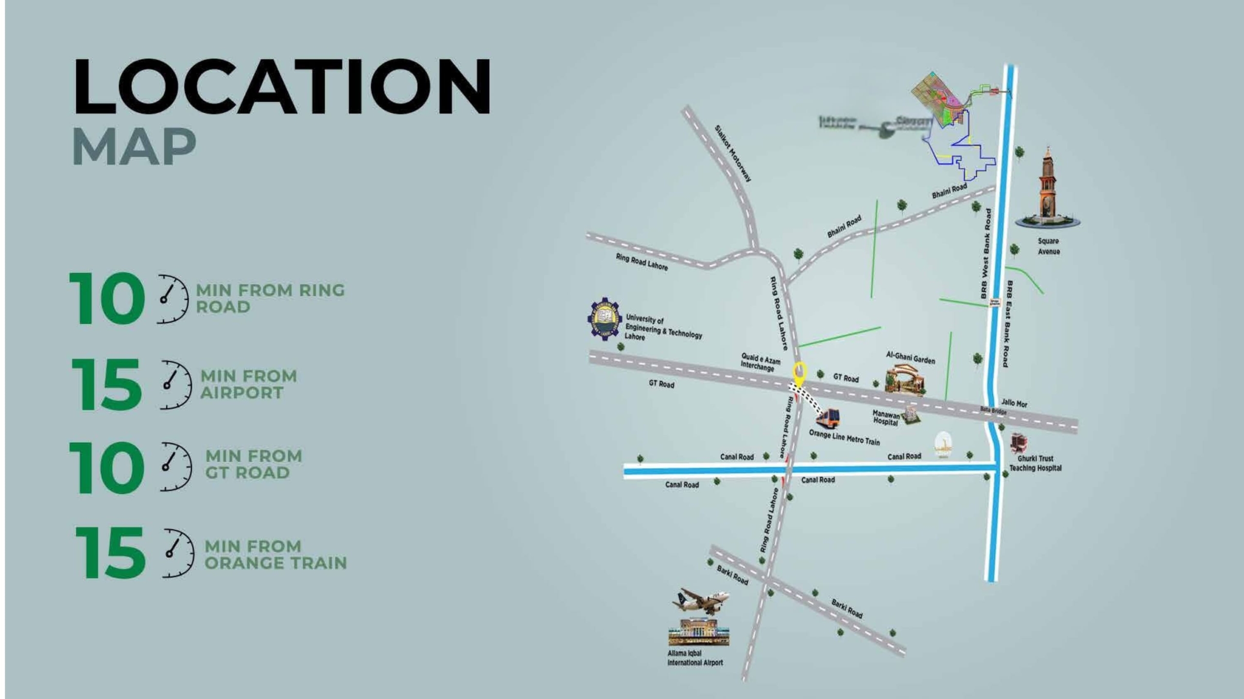 Location Plan of Al Ghani Garden Phase 7 Location Plan of Al Ghani Garden Phase 7