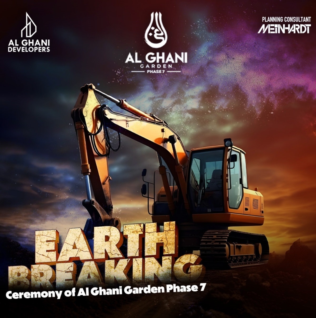 Al Ghani Garden Phase 7 Development Work Started at Site