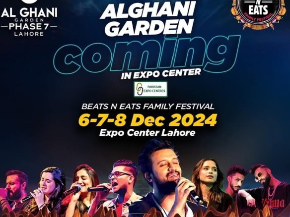 Beats & Eats Family Festival at Expo Center Lahore for Al Ghani Garden Phase 7