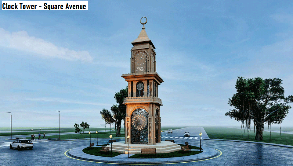 Clock Tower Square Avenue Clock Tower Square Avenue