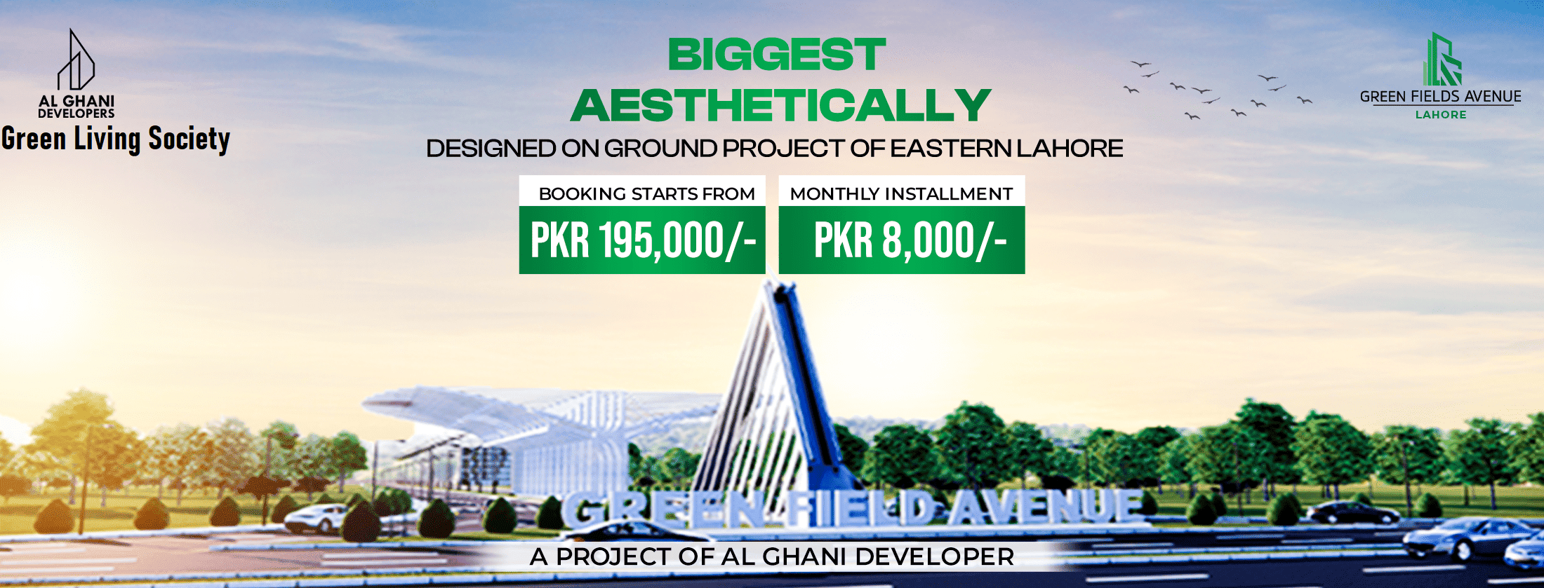 Green Fields Avenue by Al Ghani Developers