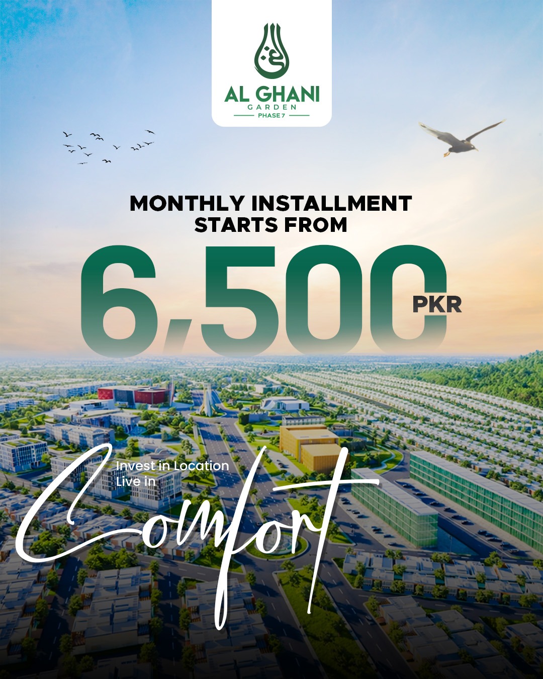 Best location of Lahore with easy connectivity.