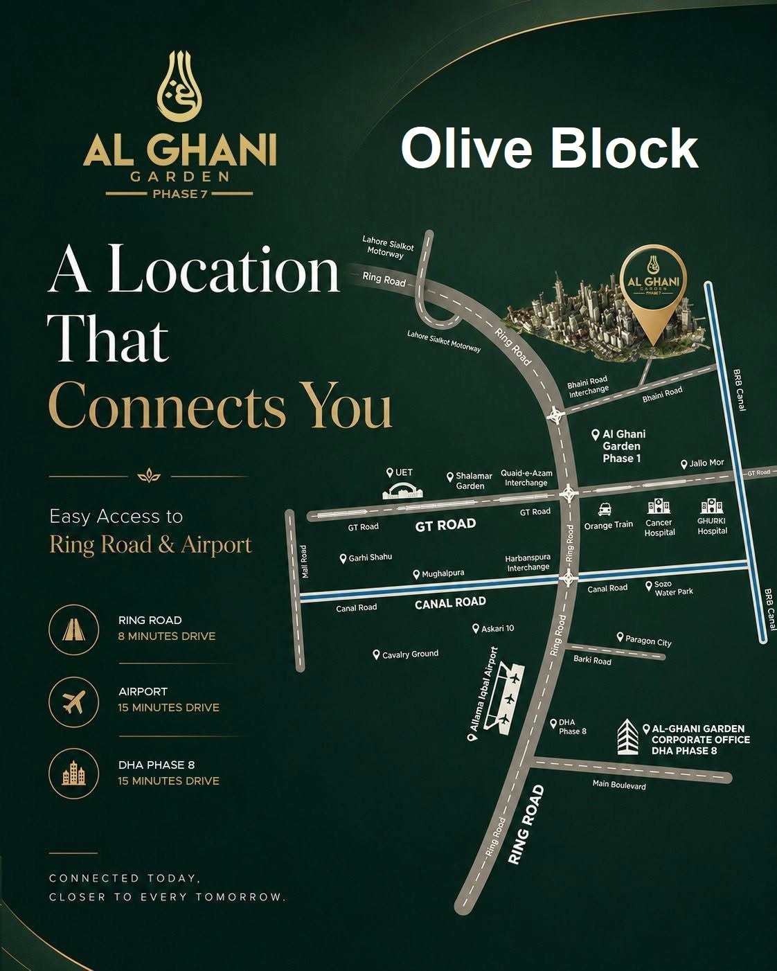 Olive Block Location